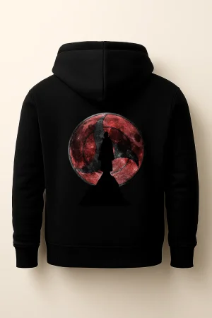 Printed Black Hoodie – Itachi Edition II